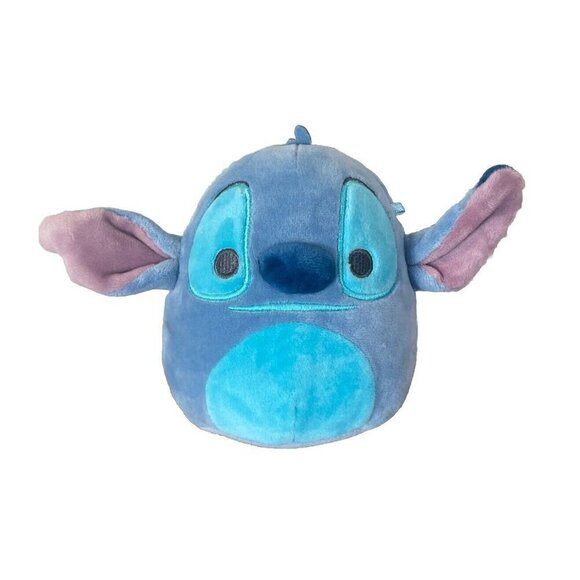 Disney Squishmallows 5" Stitch Blue Plush Stuffed Animal Toy Kellytoy Plushie - Picture 1 of 8